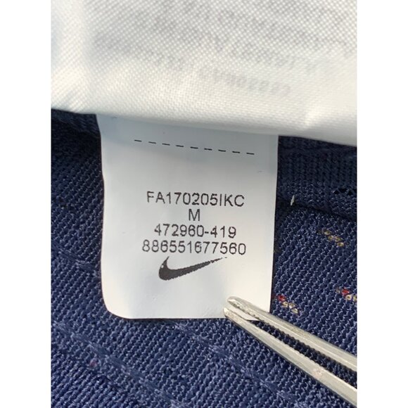 Womens M Seattle Seahawks NFL On Field Navy Game Jersey EUC 12 FLICK  EUC 8320 - Picture 6 of 8